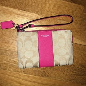 Coach wristlet